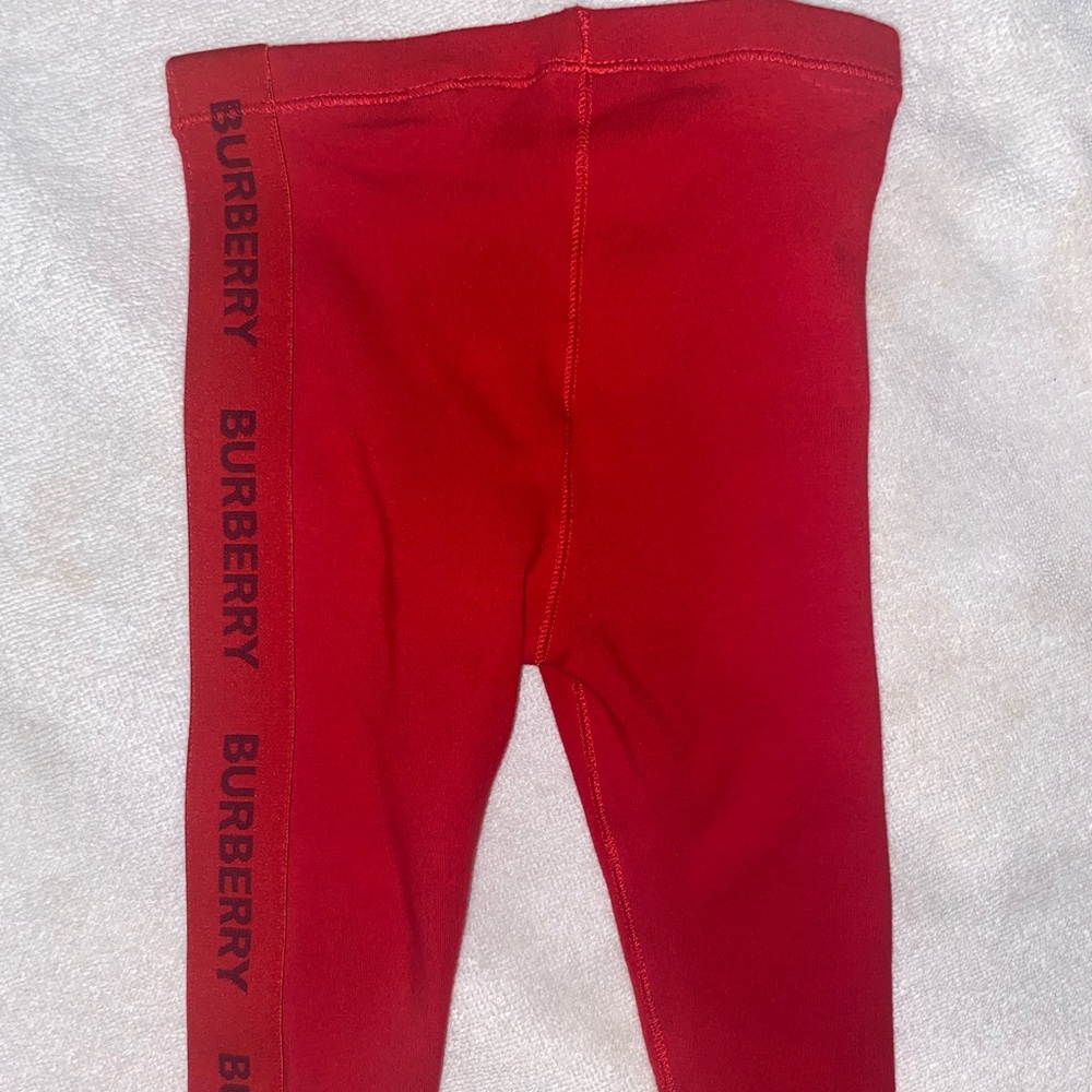 Burberry Baby Girl Leggings pants size 12 months